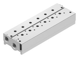 FESTO VABM-B10-25S-G38-6-P3 COMPACT MANIFOLD BLOCK, 6 OUTLET, G3/8 ROHS COMPLIANT: YES