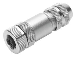 FESTO NECU-M-B12G5-C2-PB SENSOR CONNECTOR, M12, MALE, 5 POS