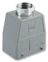 HARTING 09 20 032 0420 Heavy Duty Connector Hood, PG21 Top Entr