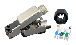 STEWART CONNECTOR SS-39300-001 RJ45 CONN, PLUG, 8P8C, 1PORT, CAT6