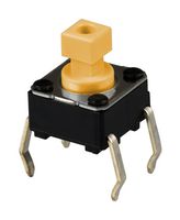 OMRON ELECTRONIC COMPONENTS B3F-1055 TACTILE SWITCH, 0.05A, 24VDC, 260GF, THT ROHS COMPLIANT: YES