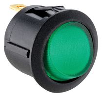 MULTICOMP PRO MP004434 BASCULADOR SPST 12VDC VERDE PANEL