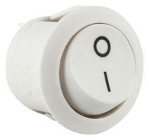 MULTICOMP PRO MP004437 BASCULADOR SPST 6A 250VAC BLANCO/PANEL