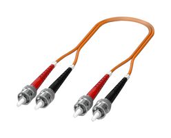 PHOENIX CONTACT 1115554 FIBRE CABLE, ST DUPLEX-ST DUPLEX, MM, 5M ROHS COMPLIANT: YES