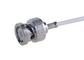 HUBER+SUHNER 11"BNC-50-3-36/133"NE RF COAX CONN, BNC PLUG, 50 OHM, CABLE ROHS COMPLIANT: YES