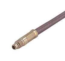 HUBER+SUHNER 11_MMCX-50-2-3/111_OH RF COAX CONN, MMCX PLUG, 50 OHM, CABLE ROHS COMPLIANT: YES
