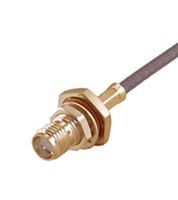 HUBER+SUHNER 24"SMA-50-2-13/111"NE RF COAX CONN, SMA JACK, 50 OHM, CABLE ROHS COMPLIANT: YES