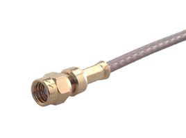 HUBER+SUHNER 11"SMC-50-2-10/133"NE RF COAX CONN, SMC PLUG, 50 OHM, CABLE ROHS COMPLIANT: YES