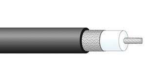 HUBER+SUHNER RADOX_RF_58 COAX CABLE WIRE, 5.100MM, 50 OHM, 100M ROHS COMPLIANT: YES