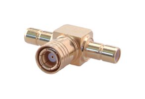 HUBER+SUHNER 43"SMB-50-0-2/111"NE RF ADAPTER, SMB JACK/JACK-PLUG, 50 OHM ROHS COMPLIANT: YES