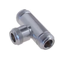 HUBER+SUHNER 46_N-50-0-1/133_NE RF ADAPTER, N JACK/JACK-JACK, 50 OHM