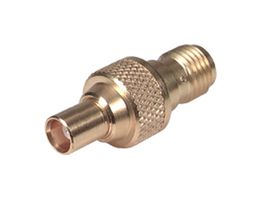 HUBER+SUHNER 31"MMCX-SMA-50-1/111"OE RF ADAPTER, MMCX JACK-SMA JACK, 50 OHM ROHS COMPLIANT: YES