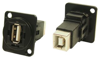 CLIFF ELECTRONIC COMPONENTS CP30209NMB USB ADAPTER, 2.0 TYPE A RCPT-B RCPT ROHS COMPLIANT: YES