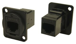 CLIFF ELECTRONIC COMPONENTS CP30224 ADAPTOR, RJ12 6P JACK-JACK, CAT3