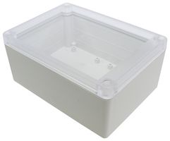 MULTICOMP PRO MP004868 ENCLOSURE, GENERAL PURPOSE, PC, WHT/CLR ROHS COMPLIANT: YES