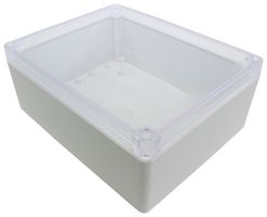 MULTICOMP PRO MP004872 ENCLOSURE, GENERAL PURPOSE, PC, WHT/CLR ROHS COMPLIANT: YES