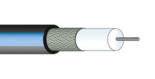 HUBER+SUHNER ENVIROFLEX"179 CABLE COAXIAL, 2.54MM, 75 OHM, 1M
