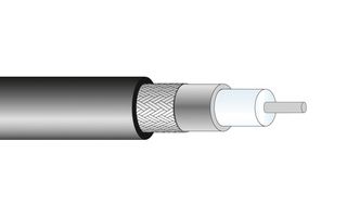 HUBER+SUHNER G"01130"HT CABLE COAXIAL, 3.15MM, 50 OHM, 1M
