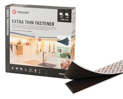 VELCRO VEL-PS20016 TAPE, POLYAMIDE/PP, 20MM X 25M, BLACK