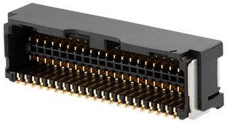 MOLEX 505448-1091 WTB CONNECTOR, R/A HDR, 10POS, 2ROW, SMT ROHS COMPLIANT: YES