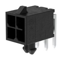 MOLEX 212528-0400 PIN HEADER, POWER/WTB, 4POS, 3MM, TH ROHS COMPLIANT: YES