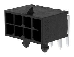 MOLEX 212528-0800 PIN HEADER, POWER/WTB, 8POS, 3MM, TH ROHS COMPLIANT: YES