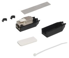 TUK SGIL RJ45 CONN, JACK, 8P8C, 1PORT, CAT6A