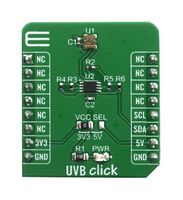 MIKROELEKTRONIKA MIKROE-4145 CLICK BOARD, OPTICAL SENSOR, I2C, 3.3/5V