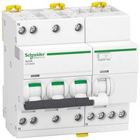 SCHNEIDER ELECTRIC A9DC3720 RCBO, 3PN, 20A, 400VAC ROHS COMPLIANT: YES
