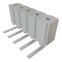 SAMTEC CES-105-02-T-S-RA . CONN, R/A RCPT, 5POS, 1ROW, 2.54MM