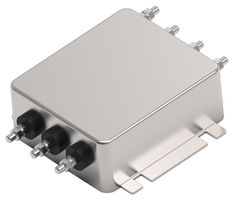 TE CONNECTIVITY - CORCOM 15KEBS6BFPD POWER LINE FILTER, 3 PHASE, 15A, 520VAC ROHS COMPLIANT: YES