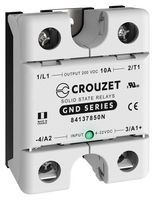CROUZET 84137850N SOLID STATE RELAY/10A/5-200VDC, PANEL ROHS COMPLIANT: YES