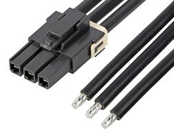 MOLEX 216401-1033 WTB CORD, MEGA-FIT RCPT/FREE END, 600MM