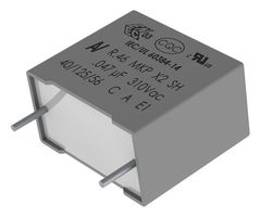 KEMET R463W447050H7K SUPPRESSION CAP, 4.7UF, CLASS X2, 310V ROHS COMPLIANT: YES
