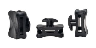 HELLERMANNTYTON 151-03249 CABLE TIE MOUNT, BLACK, 17.5X22.5X9.3MM