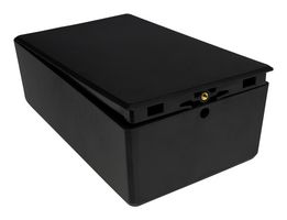 CAMDENBOSS CBEAC-04-BK ENCLOSURE, ELECTRONIC, ABS, BLACK