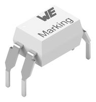 WURTH ELEKTRONIK 140817141310 OPTOCOUPLER, TRANSISTOR, 35V, DIP-4 ROHS COMPLIANT: YES