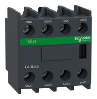 SCHNEIDER ELECTRIC LADN40 CONTACT BLOCK, 4NO