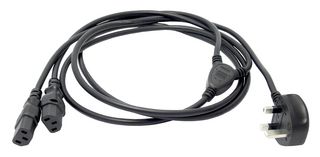 MULTICOMP PRO GW-151736 CABLE, ENCHUFE GB-2X IEC C13, 2.5M