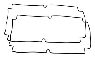 HAMMOND 1554XGASKET REPLACEMENT GASKET, ENCLOSURE, SILICONE