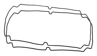 HAMMOND 1554YGASKET REPLACEMENT GASKET, ENCLOSURE, SILICONE