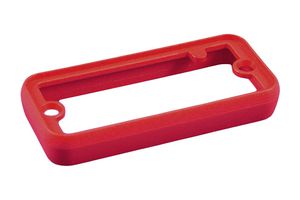 HAMMOND 1455UBRED-10 OPEN BEZEL, ENCLOSURE, METAL, RED