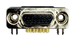 NORCOMP 581-M15-113L461 MICRO-D SUB CONN, R/A PLUG, 15POS/SOLDER