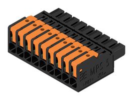 WEIDMULLER 2741630000 TERMINAL BLOCK, PLUGGABLE, 9POS, 14AWG