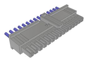 SAMTEC MMSS-15-20-L-04.00-S-K CABLE ASSY, 15P IDC RCPT-FREE END, 102MM