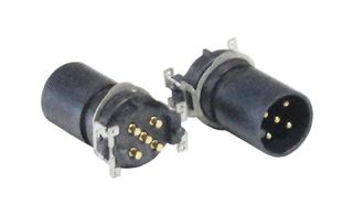 BULGIN LIMITED PXPLCP12SMM08APC SENSOR CONN, MALE, 8POS, M12, SMT