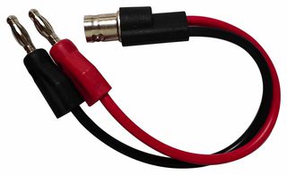 MULTICOMP PRO MP770801 BNC HEMB-BANANA 4MM MACHO NEG/ROJO 135MM