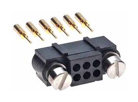 HARWIN M80-5620805 CONNECTOR, PLUG, 8POS, 2ROW, CRIMP