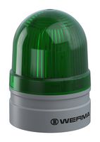 WERMA 26021075 BEACON, TWINLIGHT, GREEN, 24V, PUSH-IN ROHS COMPLIANT: YES