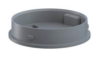 WERMA 26170001 ADAPTOR, SIGNAL INDICATOR, PC/ABS, GREY